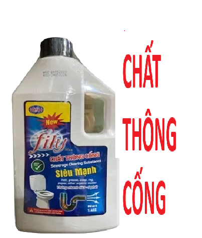 Chất thông cầu cống Fily siêu mạnh - Giải pháp nhanh chóng cho mọi vấn đề tắt nghẽn