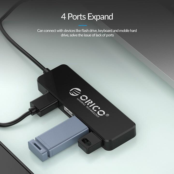 Bộ chia usb hub 4 cổng 2.0 orico fl01