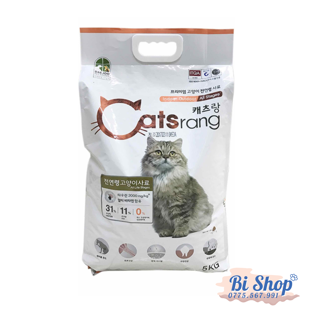 Hạt Catsrang gói 1kg - Thức Ăn Cho Mèo