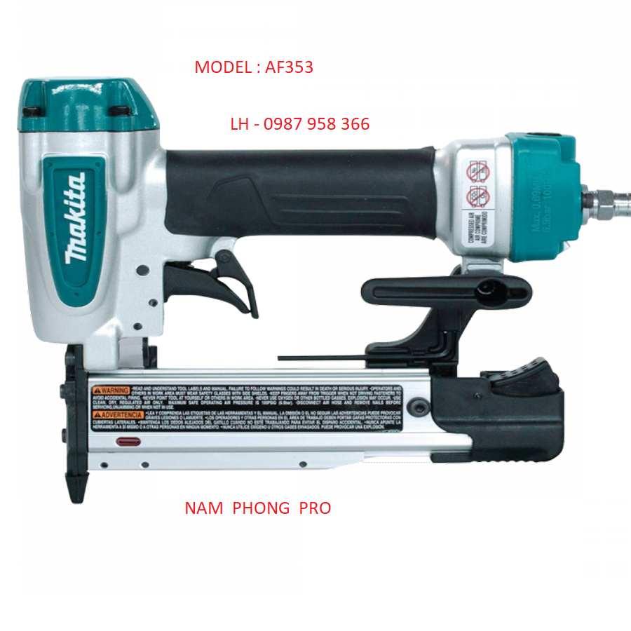 Máy bắn đinh thẳng dùng hơi Makita AF353