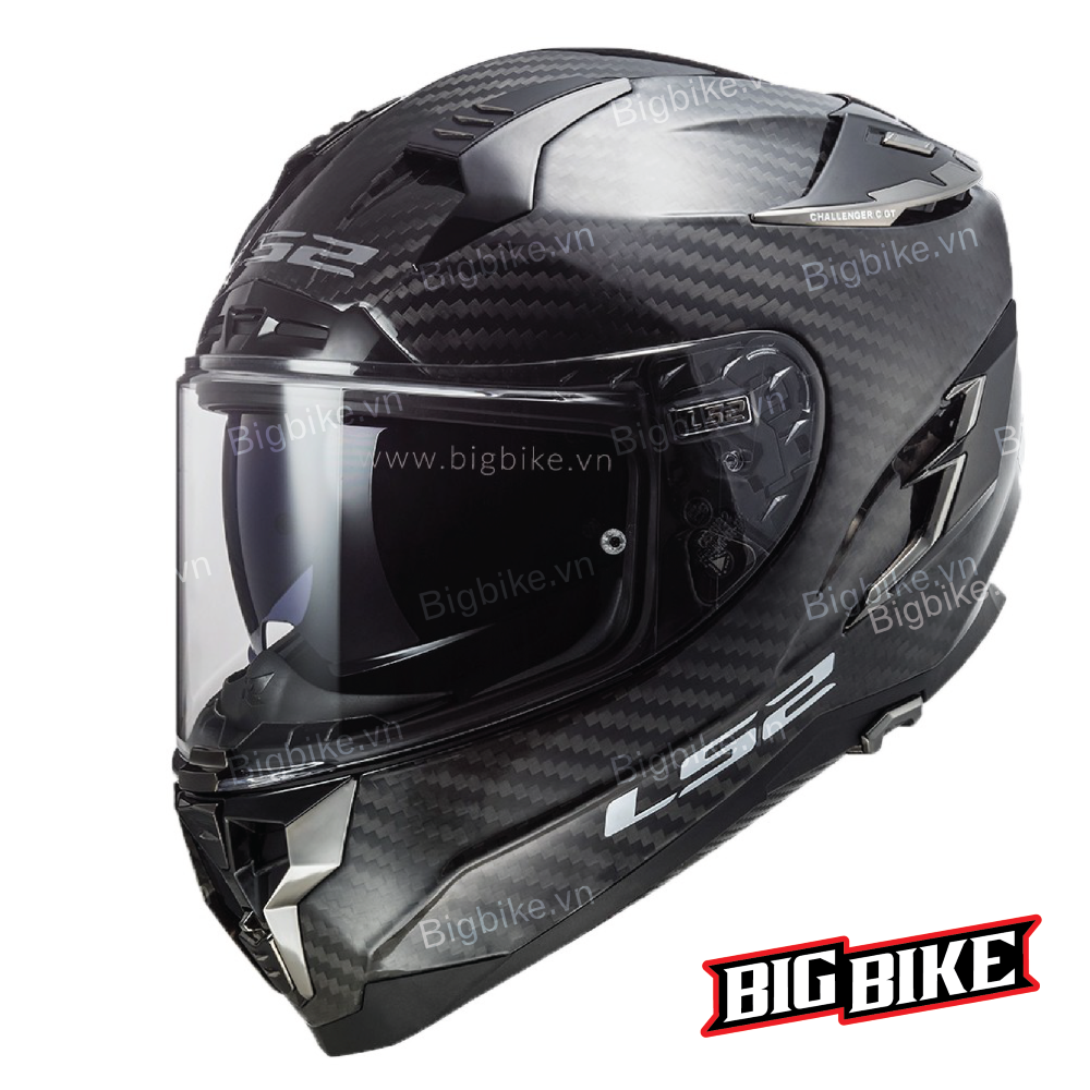 Mũ bảo hiểm ls2 ff327 challenger carbon