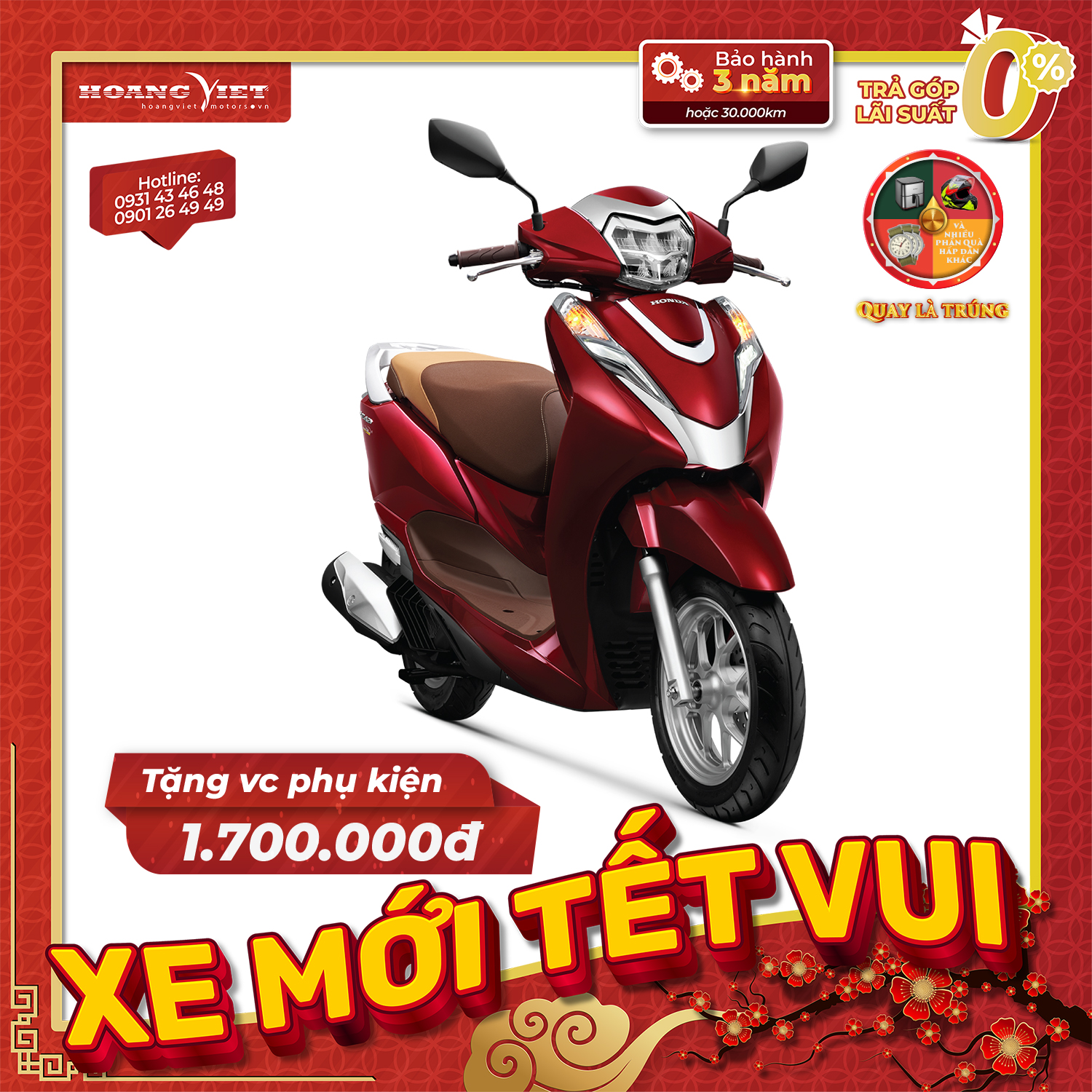 Xe Máy Honda LEAD phiên bản 2022