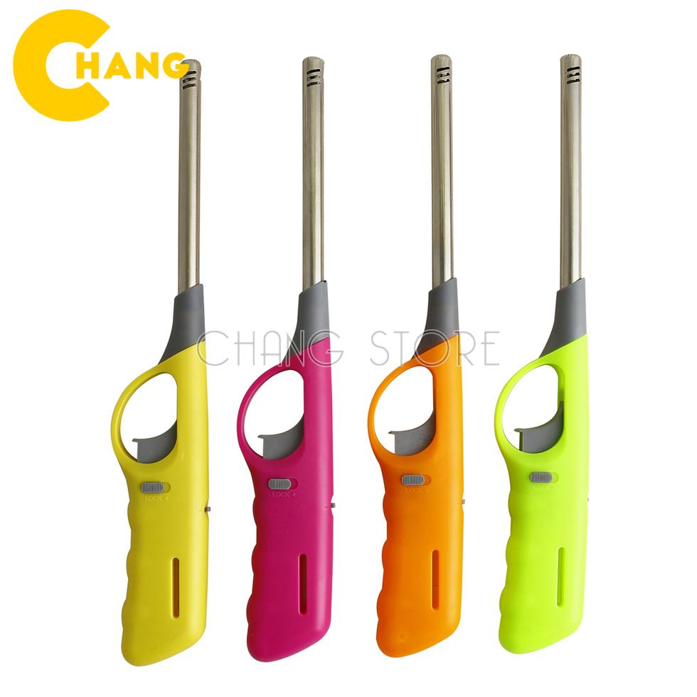 Bật lửa hộp qụet mồi bếp ga, bật lửa châm bếp cồn có nút khóa an toàn