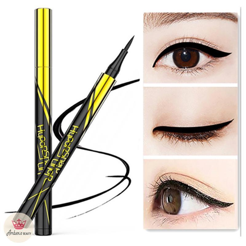 Bút kẻ mắt nước Maybelline Hyper Sharp Liner Đen 0.5g vỏ vàng