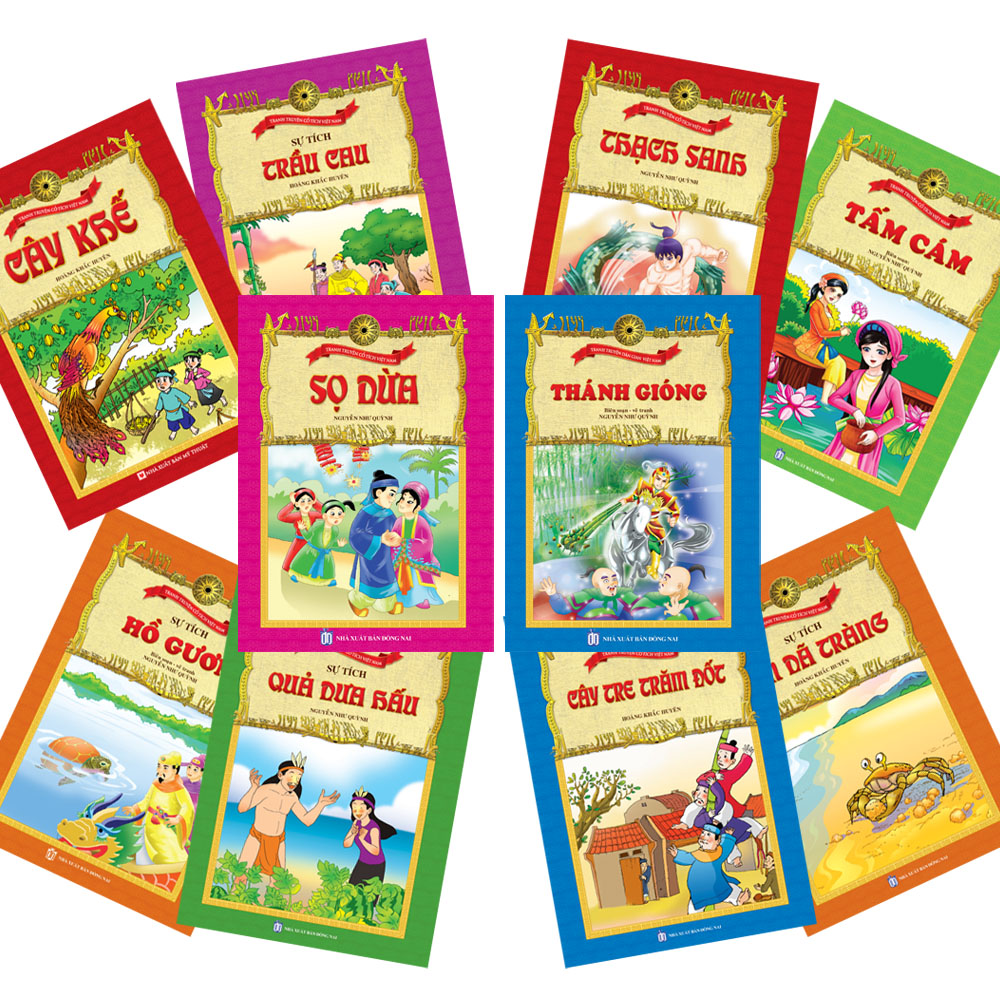 [HCM]Full Combo 10 cuốn Truyện Cổ tích Việt Nam