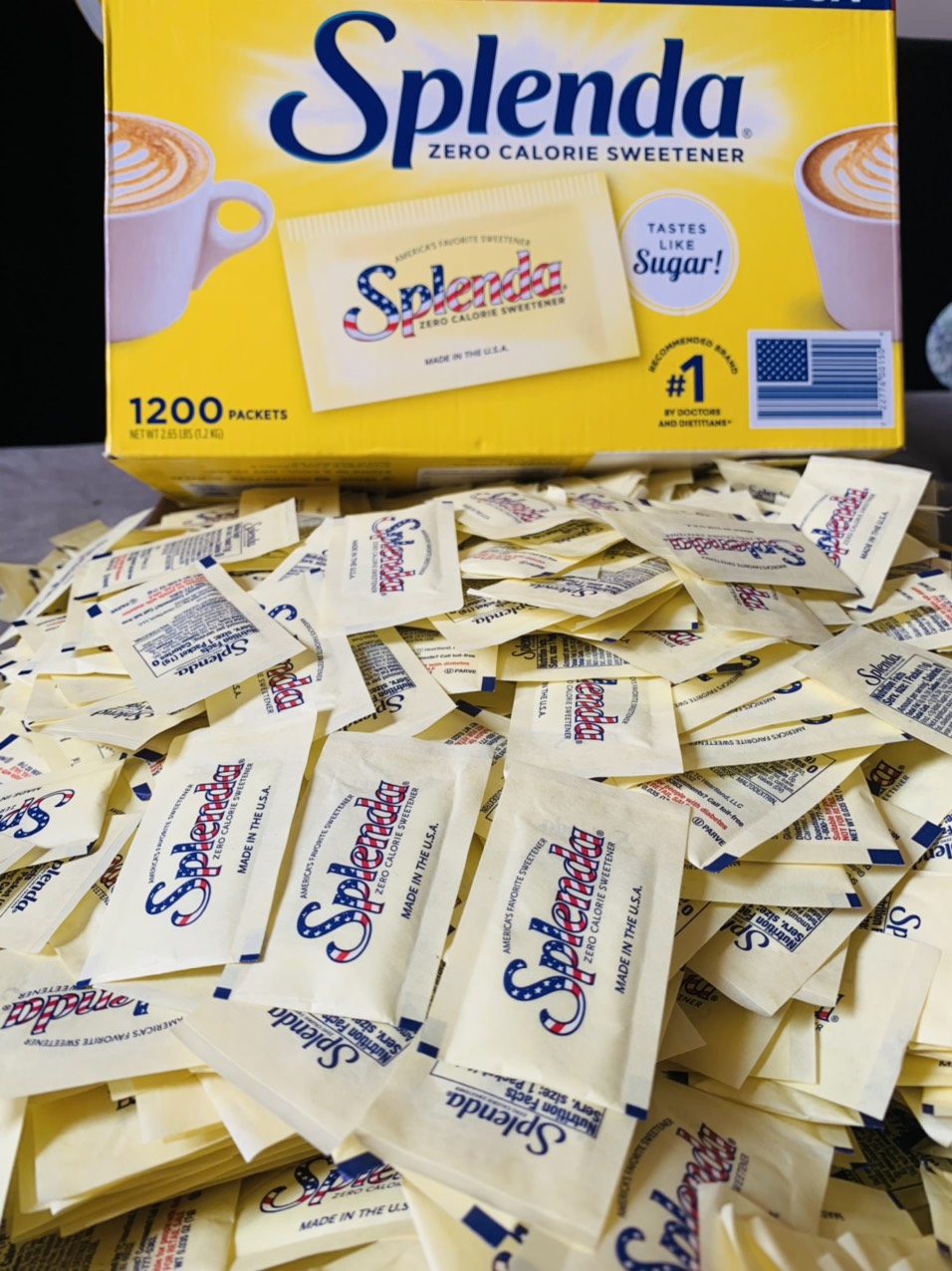 LẺ 200 GÓI ĐƯỜNG ĂN KIÊNG SPLENDA - ĐƯỜNG CHO NGƯỜI ĂN KIÊNG, BỆNH ĐƯỜNG HUYẾT