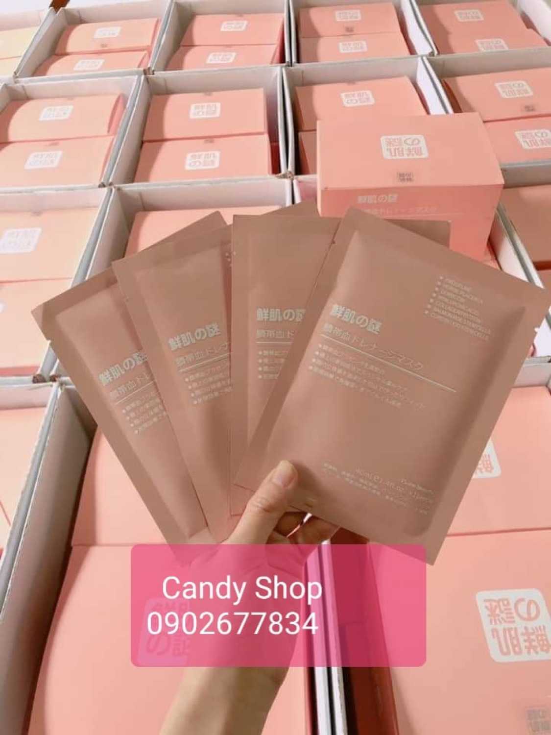 Mặt Nạ Nhau Thai Cuống Rốn Rᴡine Beauty Stem Cell Placenta Mask