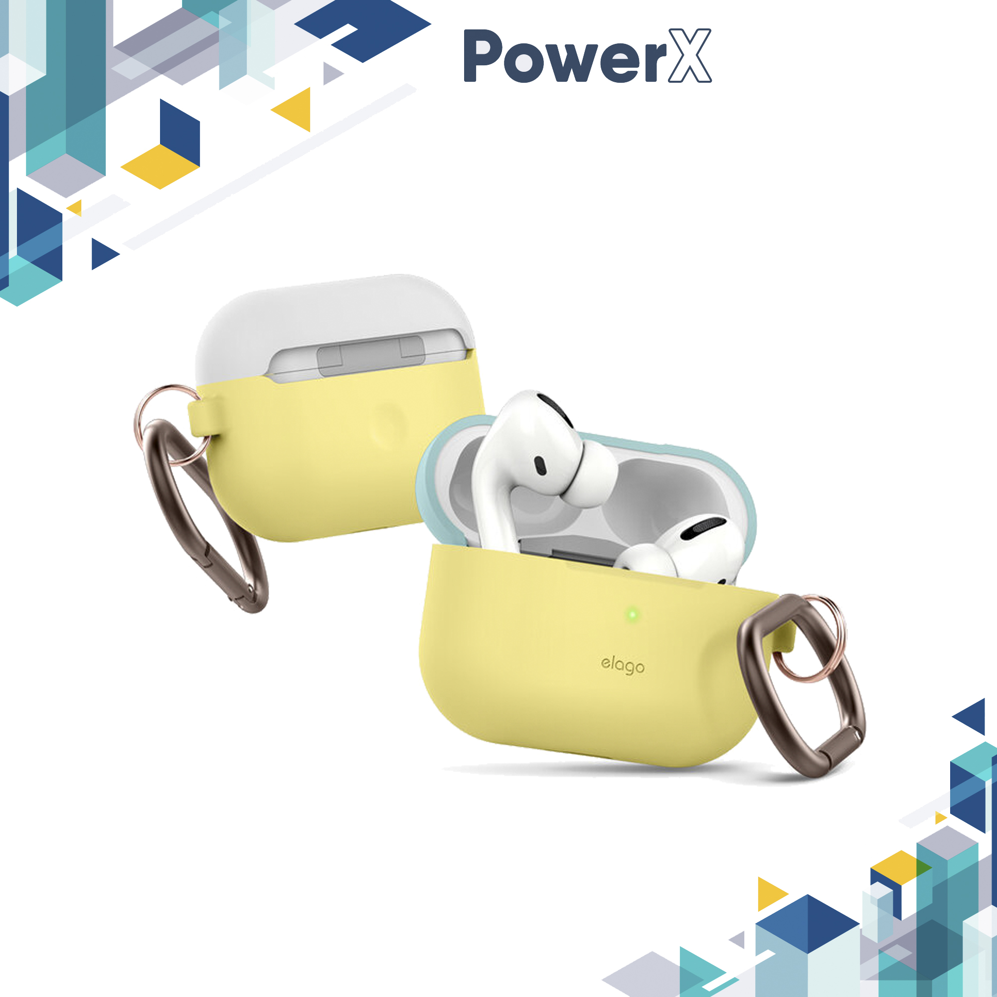 Ốp tai nghe Airpods Pro Elago Duo Hang - 2 mảnh silicon tiện lợi