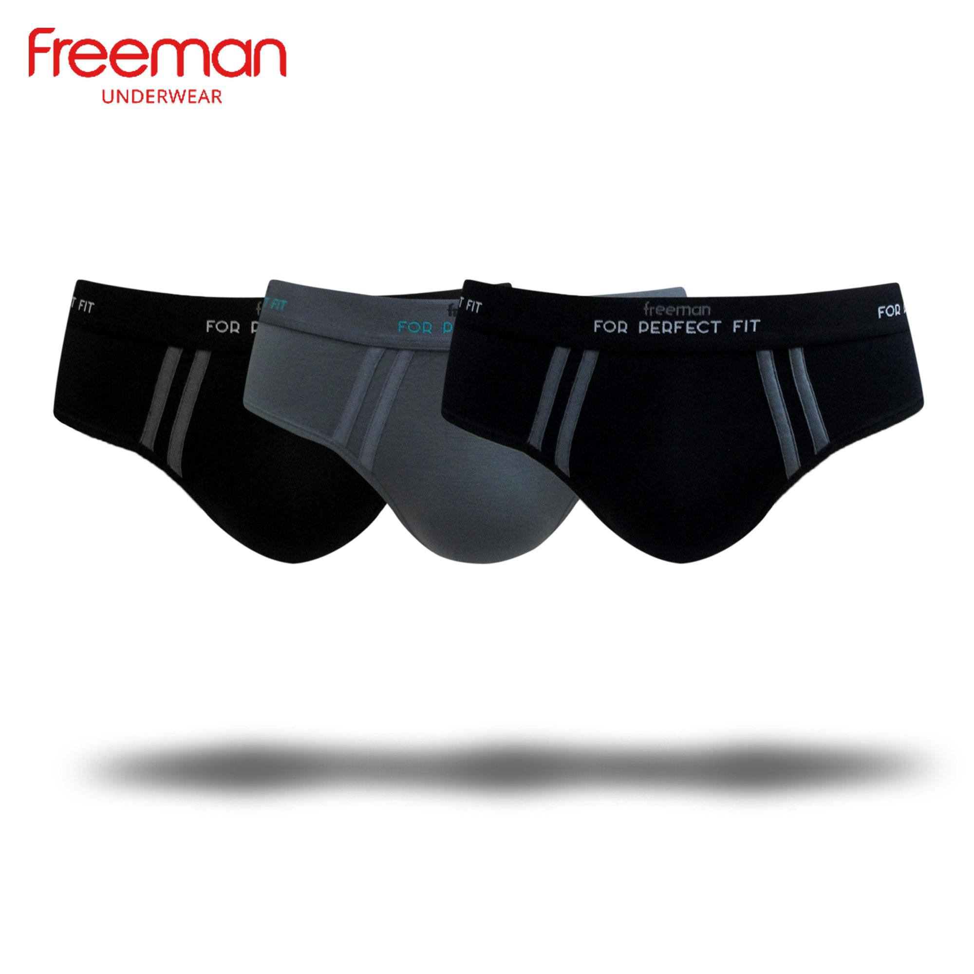 Quần lót nam Freeman cao cấp [Combo 3] - Chất liệu Modal BC637