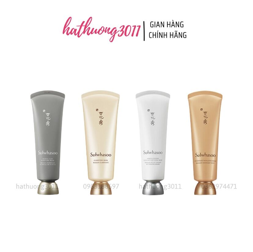 [SẴN + BILL] Tuýp Mặt Nạ Sulwhasoo 35ML.