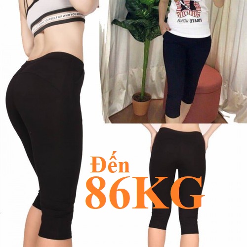 Quần lửng nâng mông, quần ngố nâng mông vải dày đẹp thoáng mát mịn có size đại 90kg