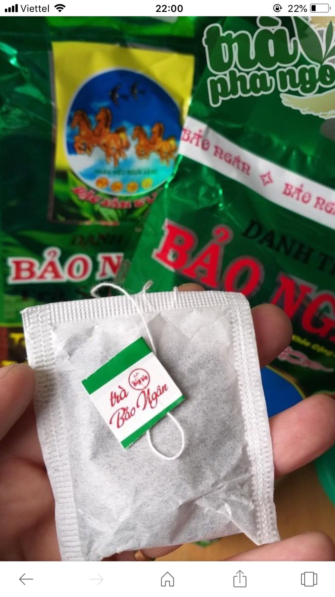 4 GÓI TRÀ SÂM DỨA TÚI LỌC BẢO NGÂN