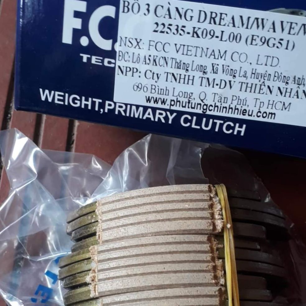 Ba càng fcc cho wase
