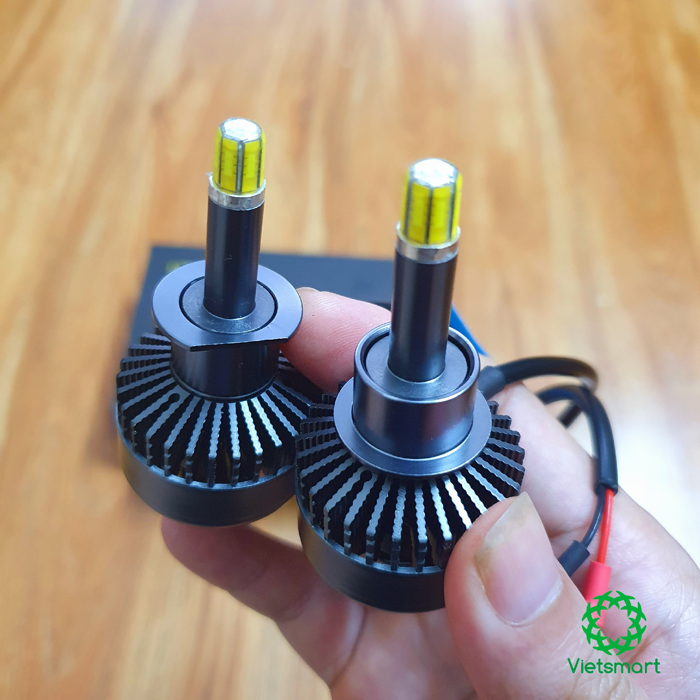 (GIÁ 1 CÁI) Đèn pha LED 360 độ hiệu suất cao 45W cao cấp dành cho xe máy ô tô