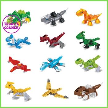 Đồ chơi lắp ráp lego mini khủng long cho bé; lego mini cho bé, đồ chơi lego lắp ráp mô hình động vật ngộ nghĩnh đáng yêu