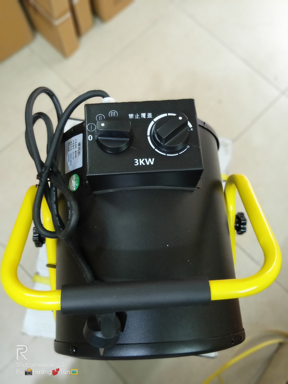 Quạt sấy gió nóng mitsuta eh-03