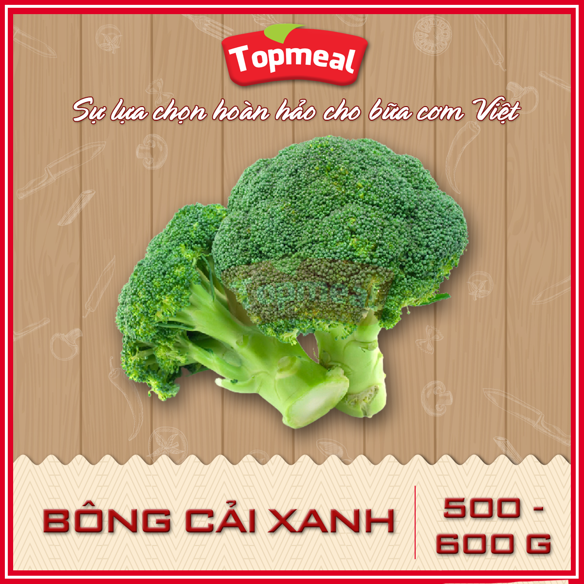 Hcm - bông cải xanh -