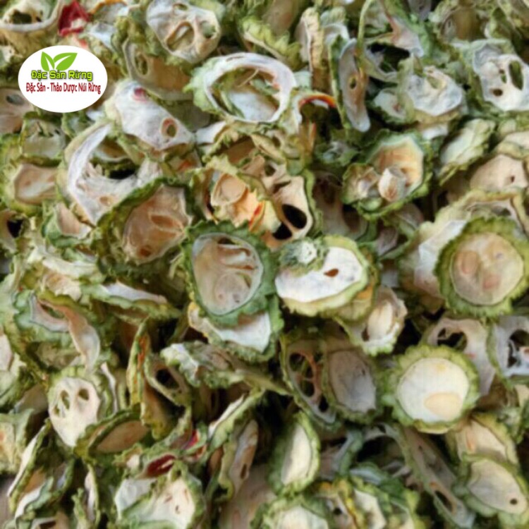 1kg khổ qua thái lát sấy khô - đặc sản rừng