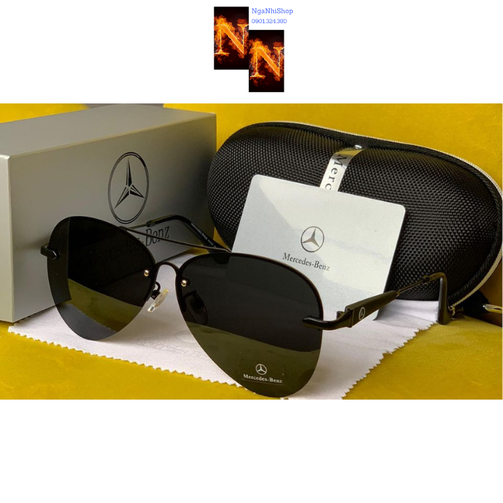 Kính mát nam cao cấp mercedes benz giúp bạn bảo vệ mắt khỏi tia nắng gắt