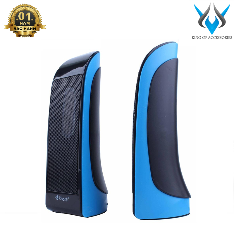 Loa máy tính 2.0 kisonli s-111 - bảo hành 12 tháng - hãng phân phối chính thức - nhất tín computer
