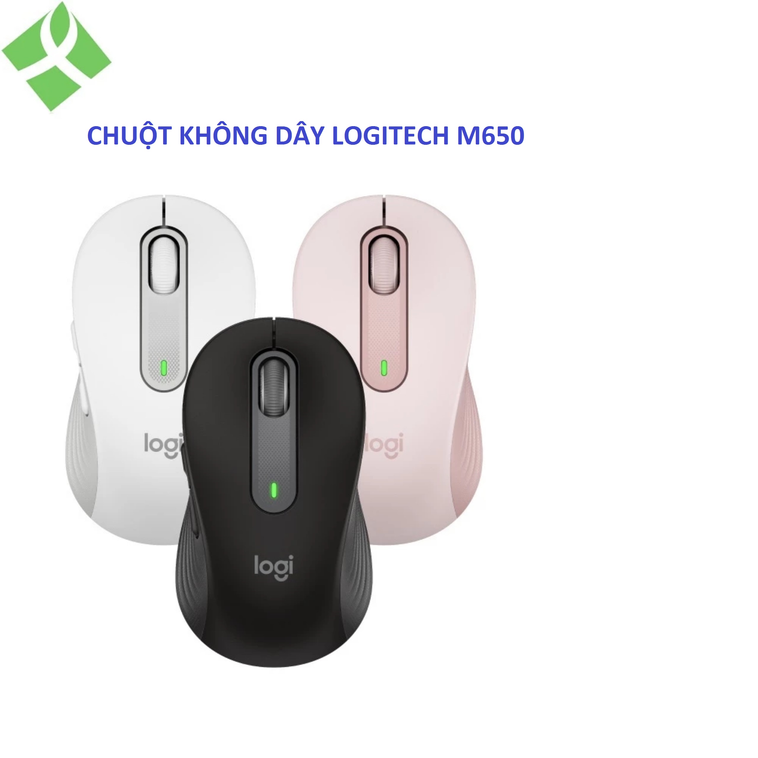 Chuột không dây bluetooth Logitech Signature M650 - Hàng chính hãng