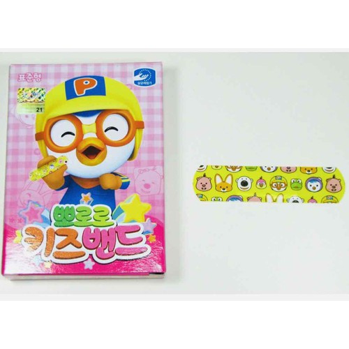 Băng keo cá nhân kids band in hình pororo 1 size