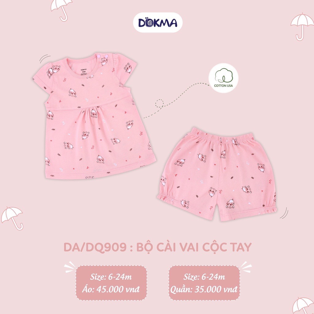 Bộ cộc cài vai cho bé