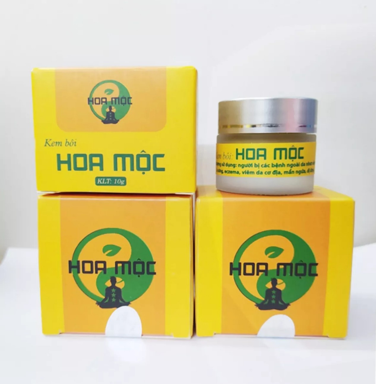 Kem bôi da Hoa Mộc - hàng chuẩn, thích hợp dùng bôi ngứa cho trẻ nhỏ khi bị muỗi chích, mẹ bầu vì thảo dược nên rất an toàn