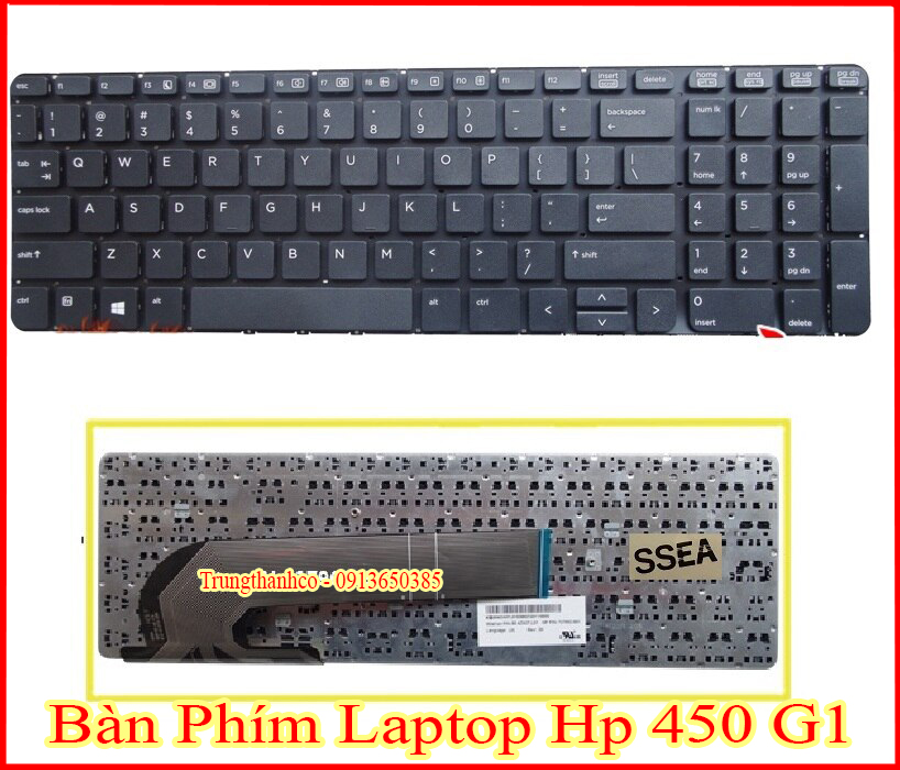Bàn phím laptop hp 450 g1