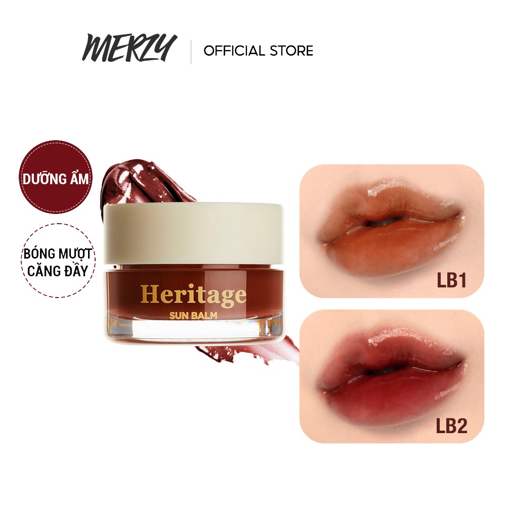 Son Dưỡng Ẩm Môi Có Màu Merzy The Heritage All Day Lip Care 4g
