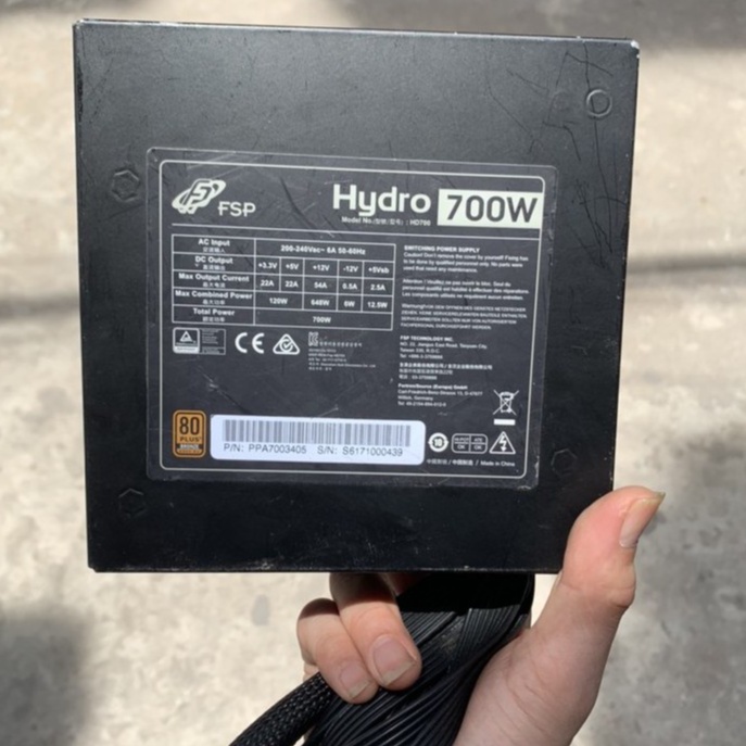 Nguồn 700w; 600w; 500w 80plus