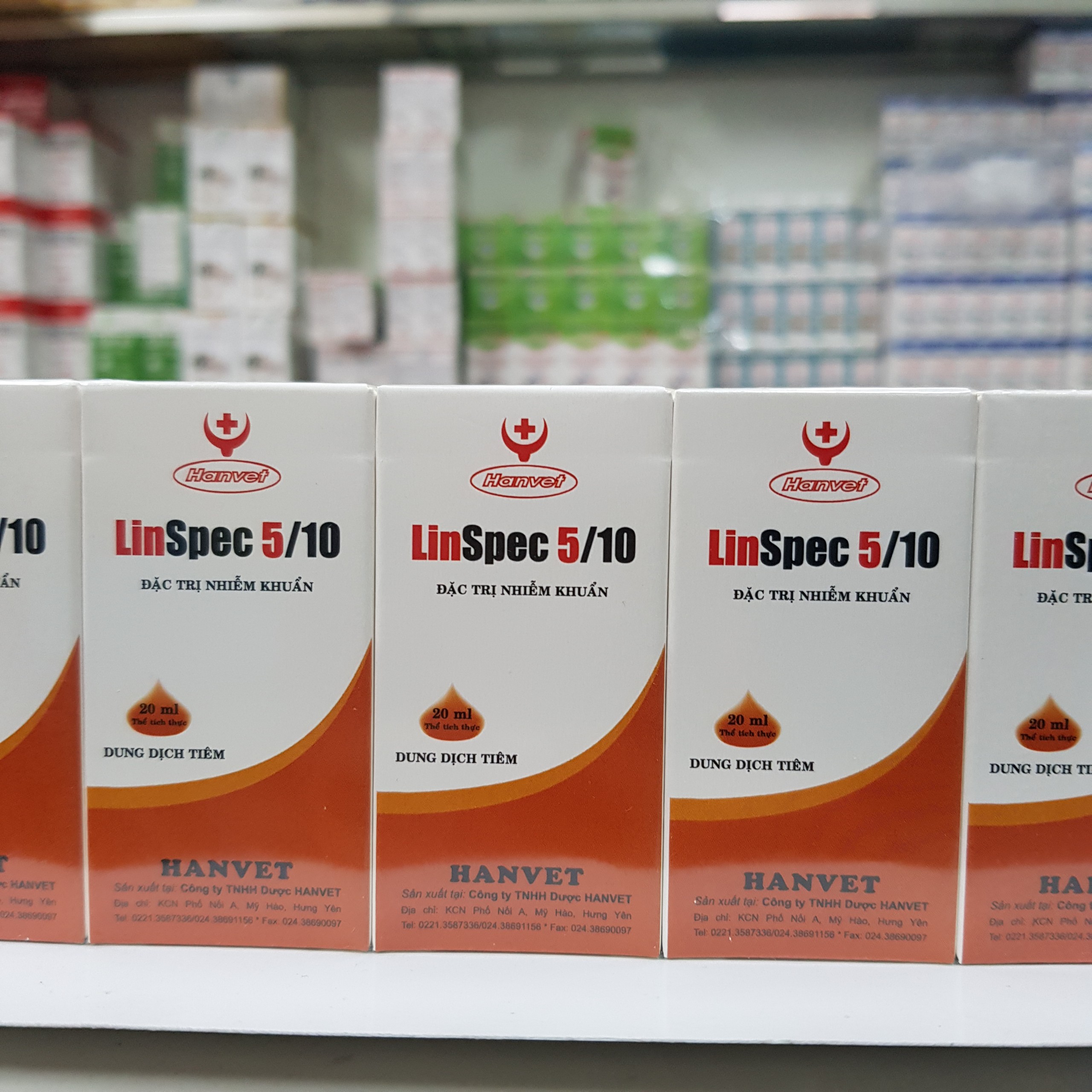 Linspec 5/10 - Sản phẩm hô hấp, tiêu hóa cho gà chọi