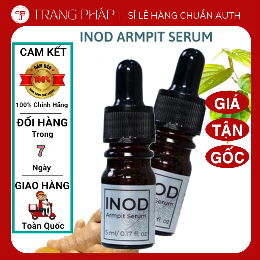 [3 Tặng 1] Serum hôi nách INOD Huyền Phi 5ml tác dụng triệt hôi nách, hôi chân, mồ hôi tay chân ngay lần đầu tiên