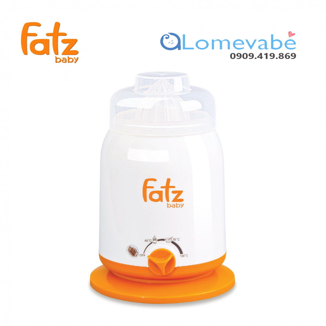 Máy hâm sữa 4 chức năng fatzbaby