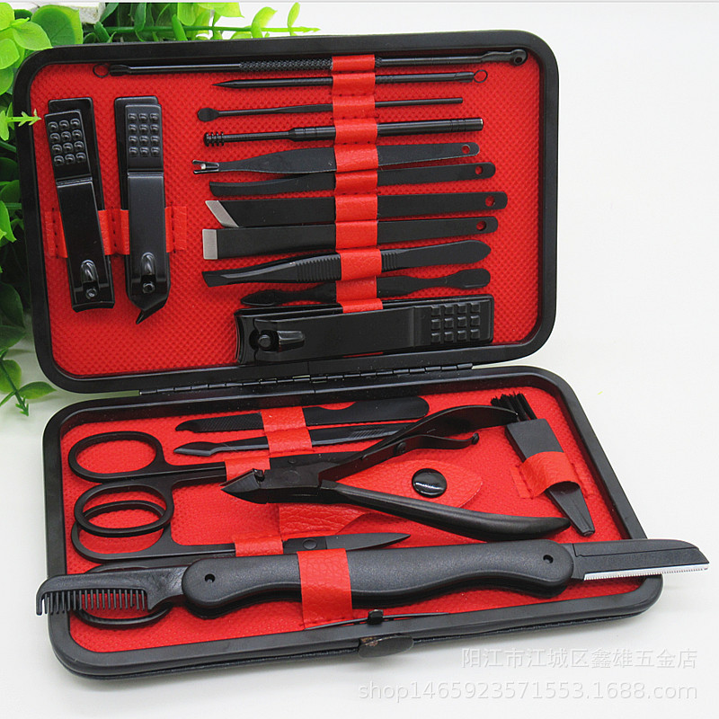 Bộ dụng cụ Cắt Móng Tay Bấm Móng Tay Kèm Bao Da Sang Trọng nhiều Món Cao Cấp, Dụng Cụ Làm Nail