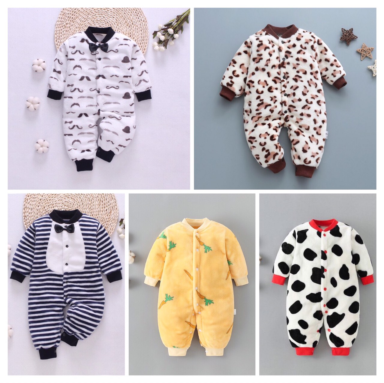 Body nỉ bông cho bé, hàng quảng châu chất lượng cao ! CHUBBY STOREEE !
