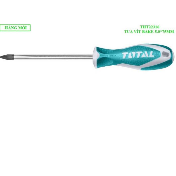 Tua vít bake 75 mmx3.0 mm total tht22306 chất liệu thép cr-v -