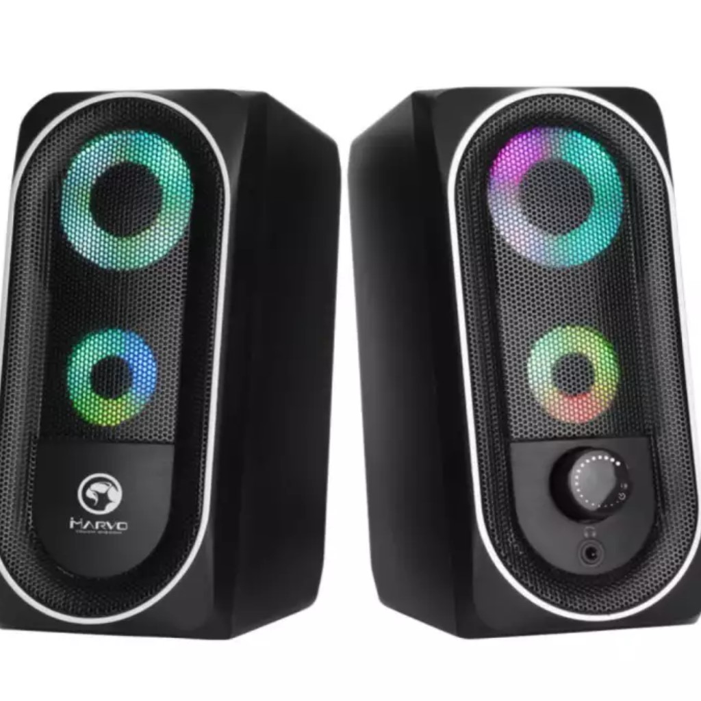 Loa bluetooth marvo sg 266bt led đen