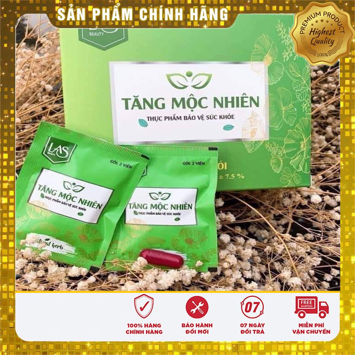 [CHÍNH HÃNG] Tăng cân Tăng Mộc Nhiên LAS BEAUTY (hộp 30 gói)
