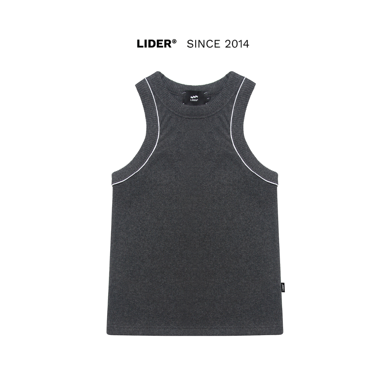 Áo ba lỗ len lider re9alia tank top - grey