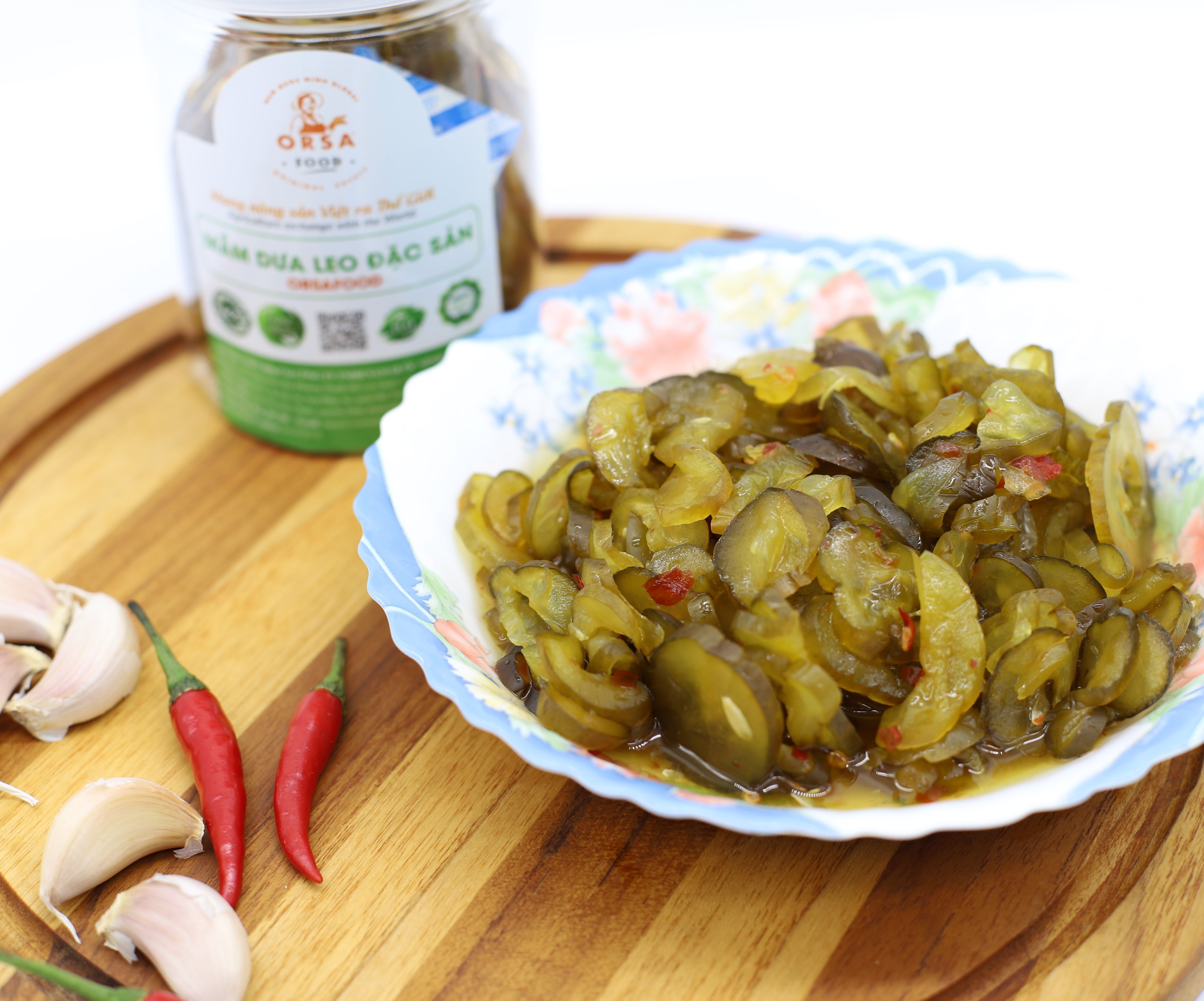 Orsafood đặc sản mắm dưa leo chay _ mắm dưa chuột _ mắm dưa leo chay ăn liền _ mắn dưa leo chua ngọt _ mắm dưa leo ăn liền giòn ngọt _ giòn ngọt bắt cơm rất ngon _ đặc sản mekong chay mặn đều dùng được