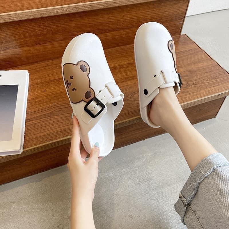 Dép nữ hình gấu siêu cute