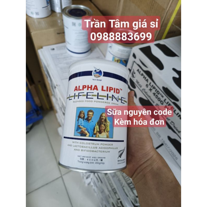 Sữa non alpha lipid New Image 450g.
