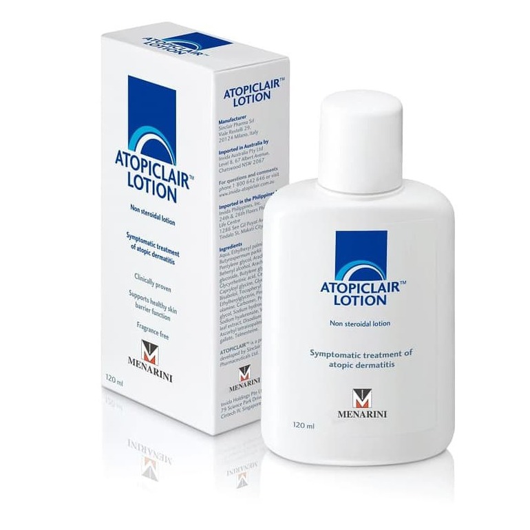 [GIẢM 20K ĐƠN 399K] Atopiclair Lotion Sữa dưỡng thể hỗ trợ làm giảm viêm da cơ địa cho mẹ và bé 120ml