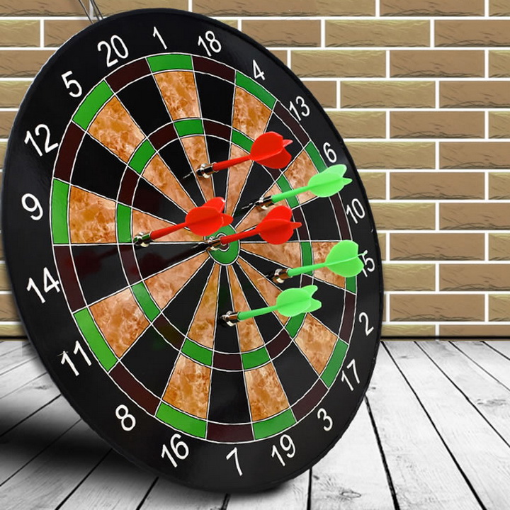 [HOÀN TIỀN MAX 6%][HCM]Bảng phóng phi tiêu nam châm chuyên nghiệp 17 inch đường kính 40cm