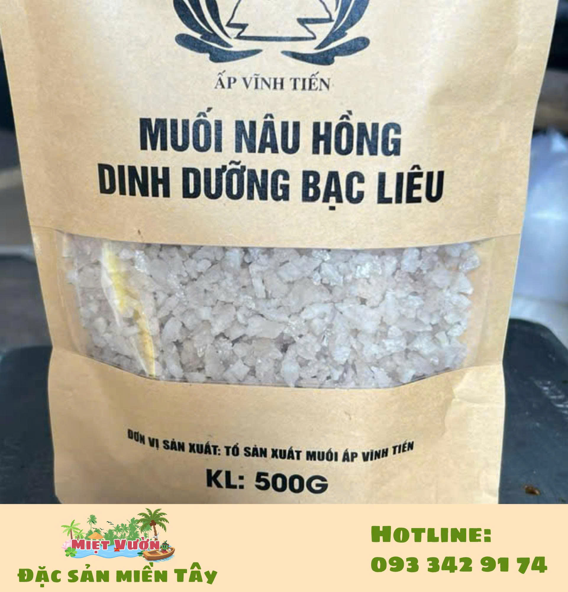 Muối hồng Bạc Liêu