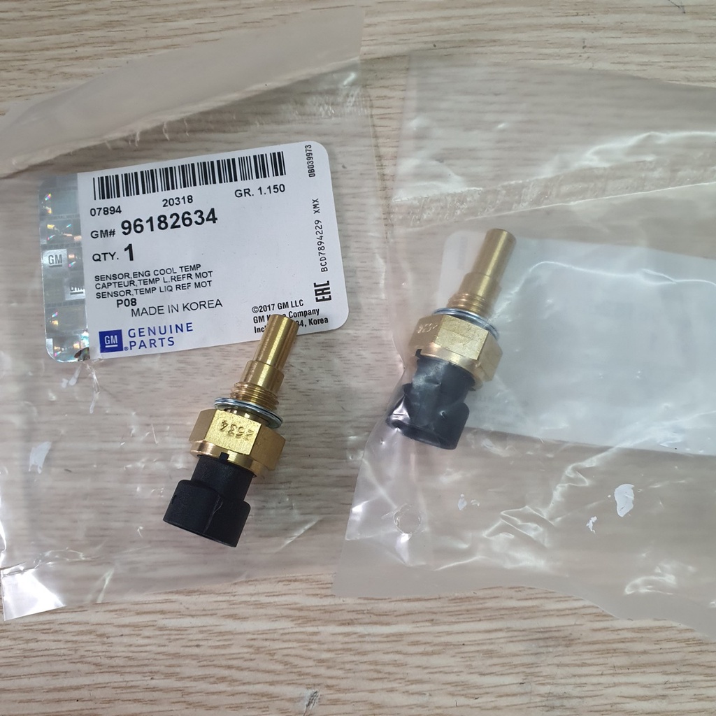 Cảm biến nhiệt độ nước Lacetti , gentra , nubira , matiz chính hãng gm