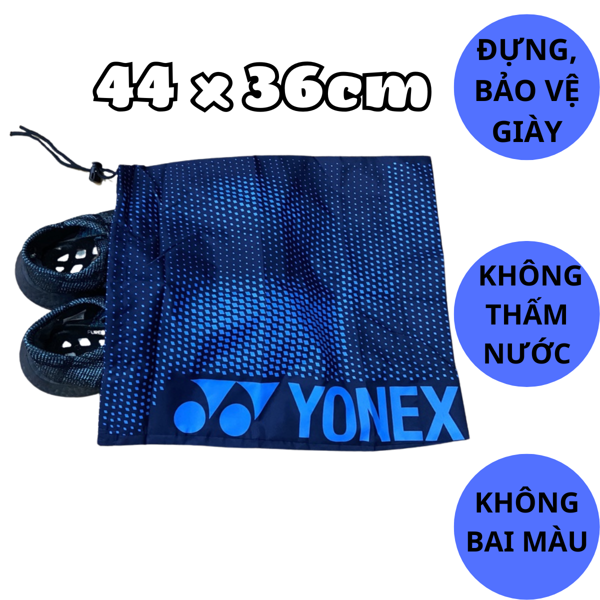 Túi đựng giày Yonex - Túi nhung đựng vợt cầu lông