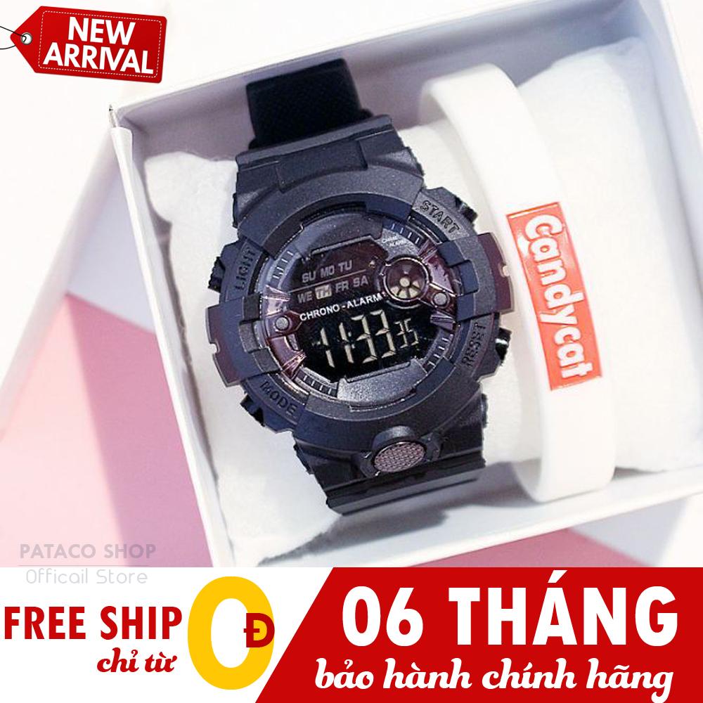 Đồng hồ thể thao Unisex , Đồng Hồ Điện Tử Digital Watch C16 cao cấp, Dây cao su siêu bền, Chống nước cực tốt