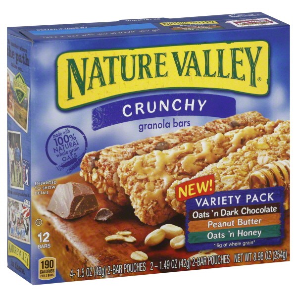 Bánh ngũ cốc Nature Valley - Variety 254gr Của Mỹ